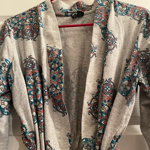 Cynthia Rowley Long Sleeve Wrap Sweater - Picture 2 of 8